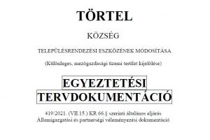 Egyeztetési tervdokumentáció
