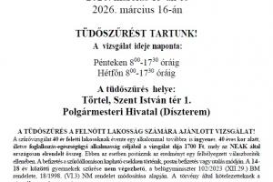 Tüdőszűrés